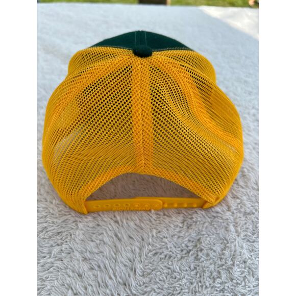 Funk Factory Hat Green Yellow Trucker Cap Snap Back Richardson 112 Adjustable - Picture 7 of 14